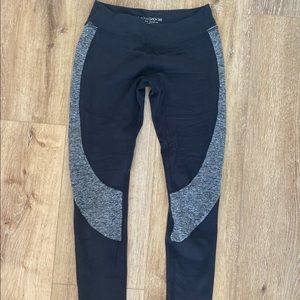 Beyond Yoga Black and Space-dye Leggings